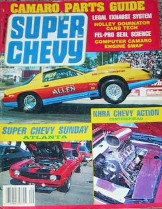 SUPER CHEVY 1988 SEPT - DOMINATOR, '62 BISCAYNE 409/Z11